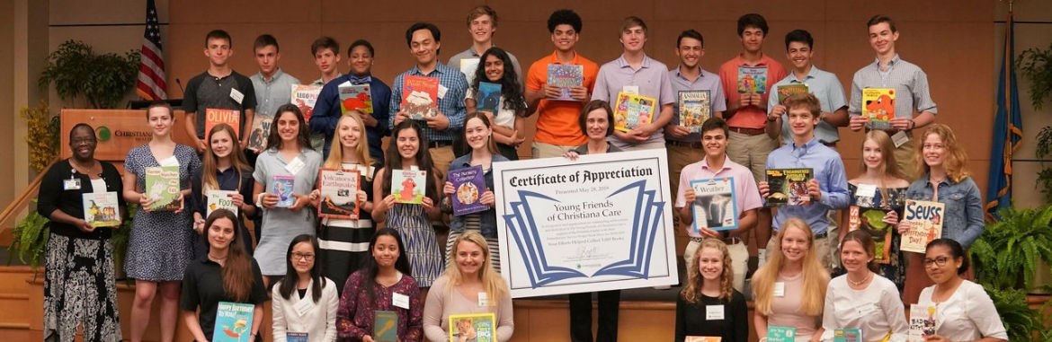 Group of young friends celebrating their Certificate of Appreciation 
