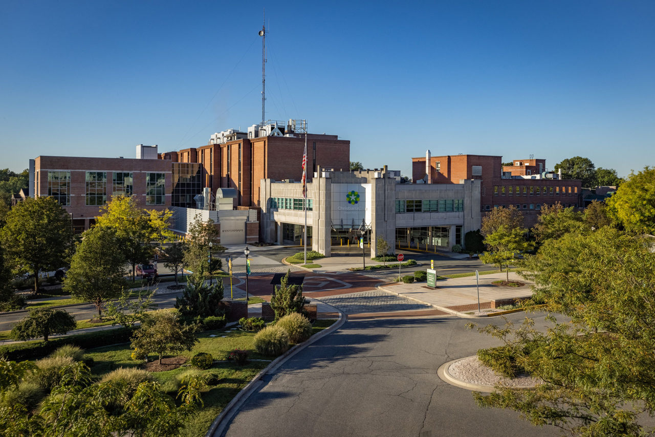 Exterior view of Union Hospital