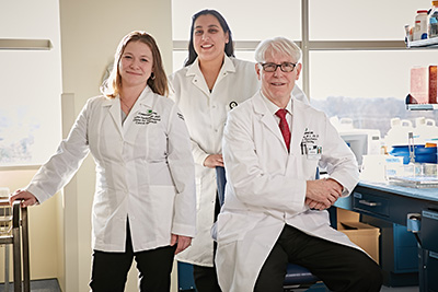 Colon cancer research team