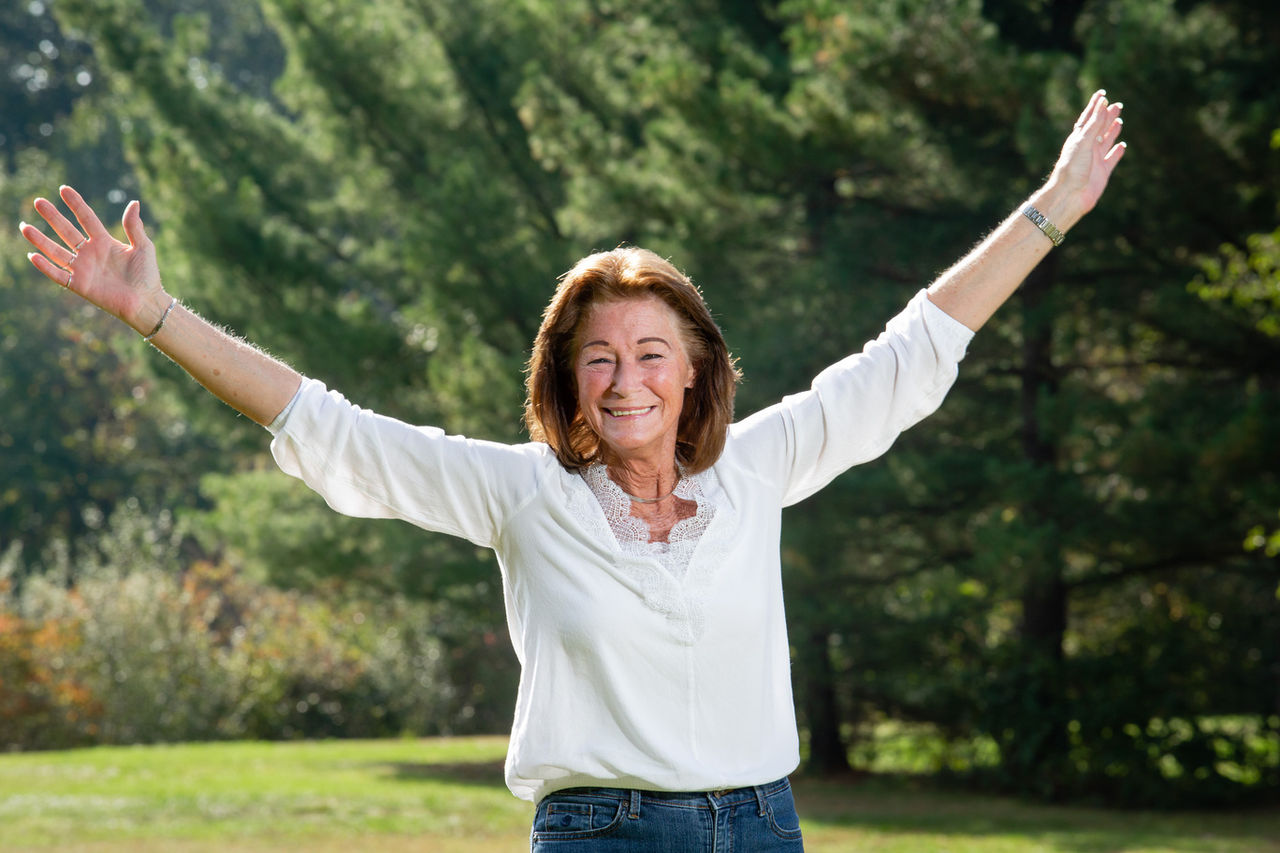 Happy woman