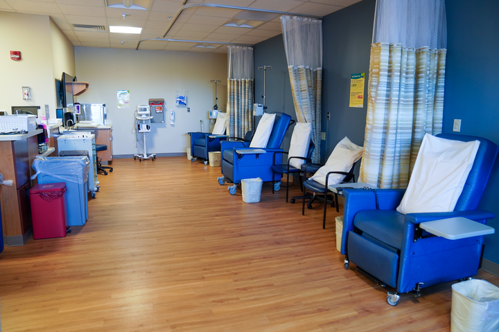 Picture of interior of Cancer Center Primary Care Practice