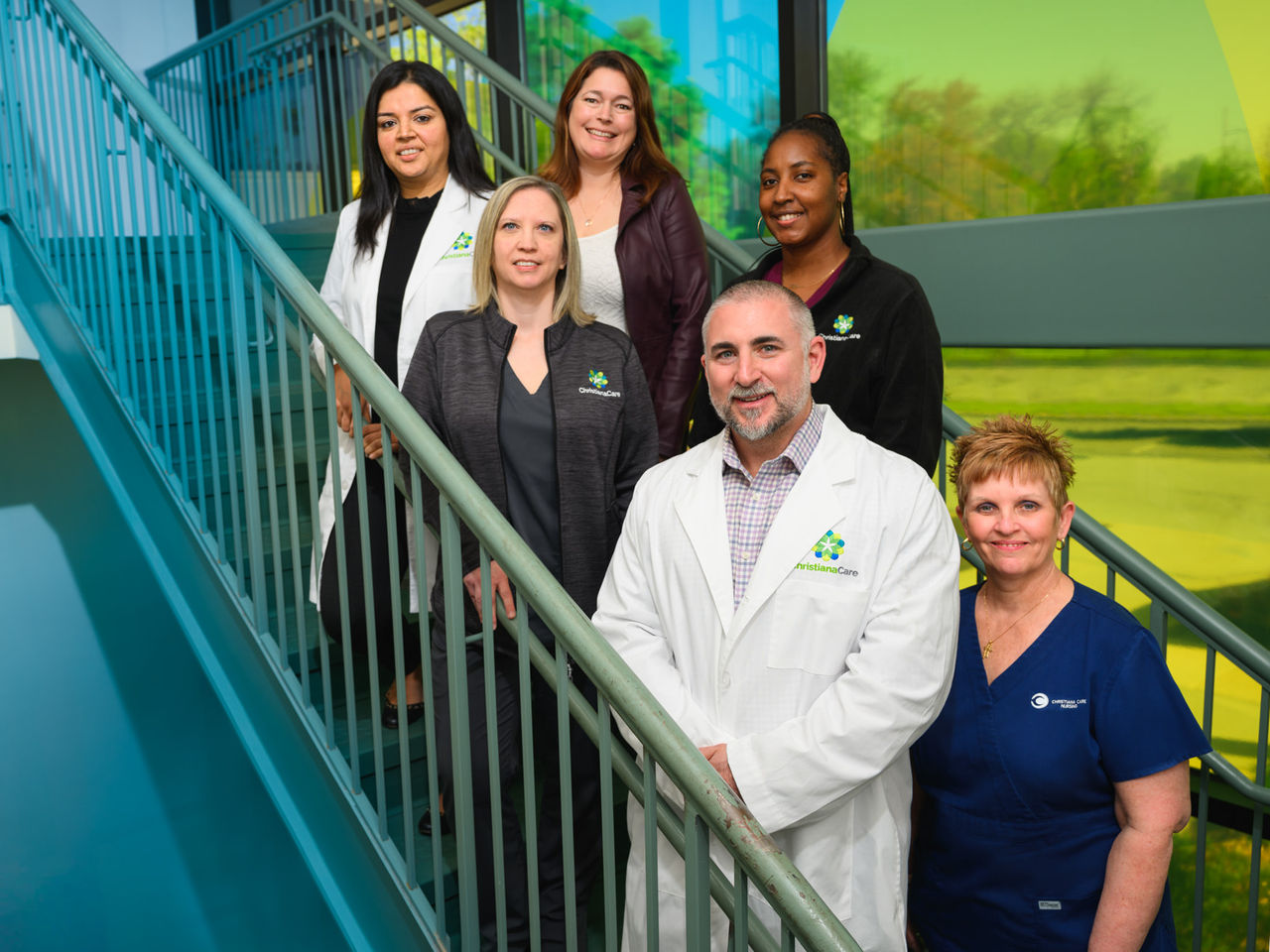 The staff of the ChristianaCare MS Comprehensive Center of Excellence program
