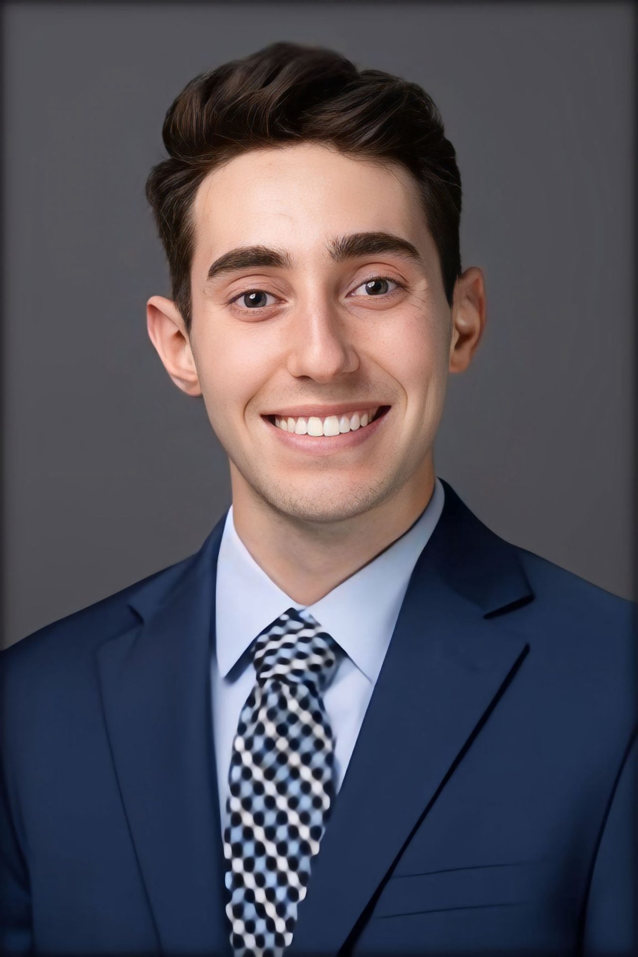 Headshot portrait of Andrew Levine
