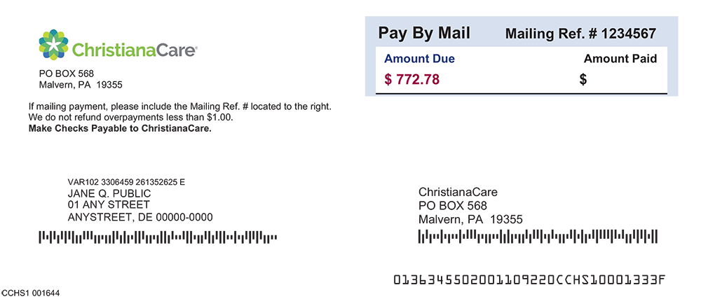 Payment Coupon: Delaware Varo