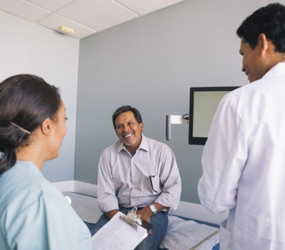Patient with two doctors