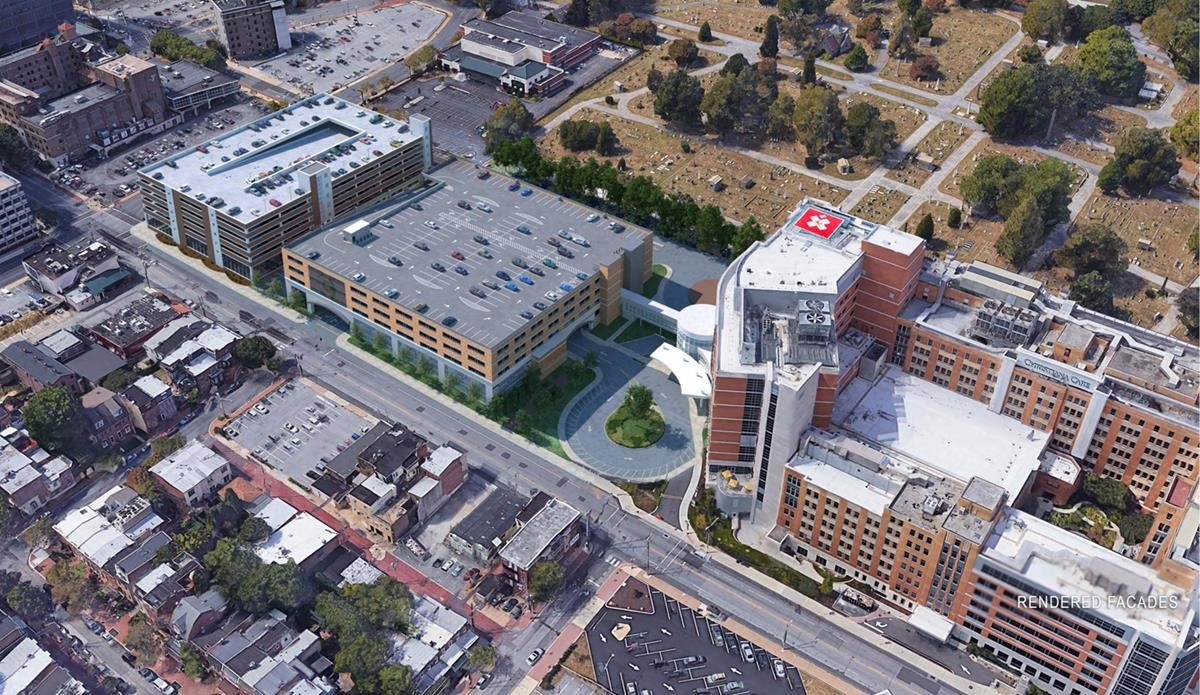 Ariel photograph of Wilmington Garage